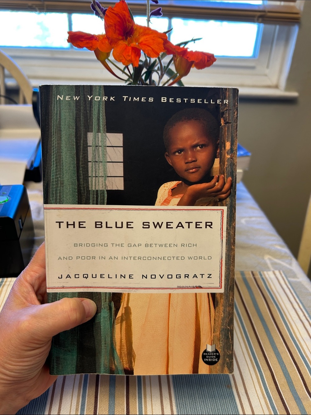 The Blue Sweater by Jacqueline Novogratz